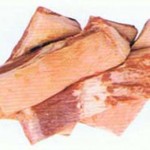 豚皮付きバラ1kg（袋詰）帯皮五花猪肉包装