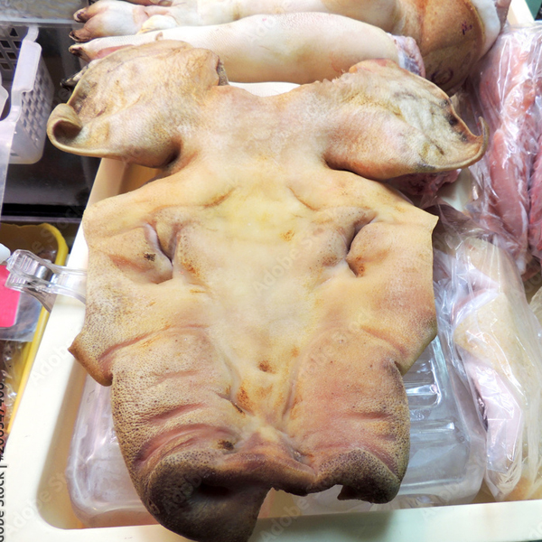 豚面（原物）　猪顔肉