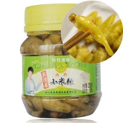 酢漬青唐辛子　泡椒小米辣250g　×
