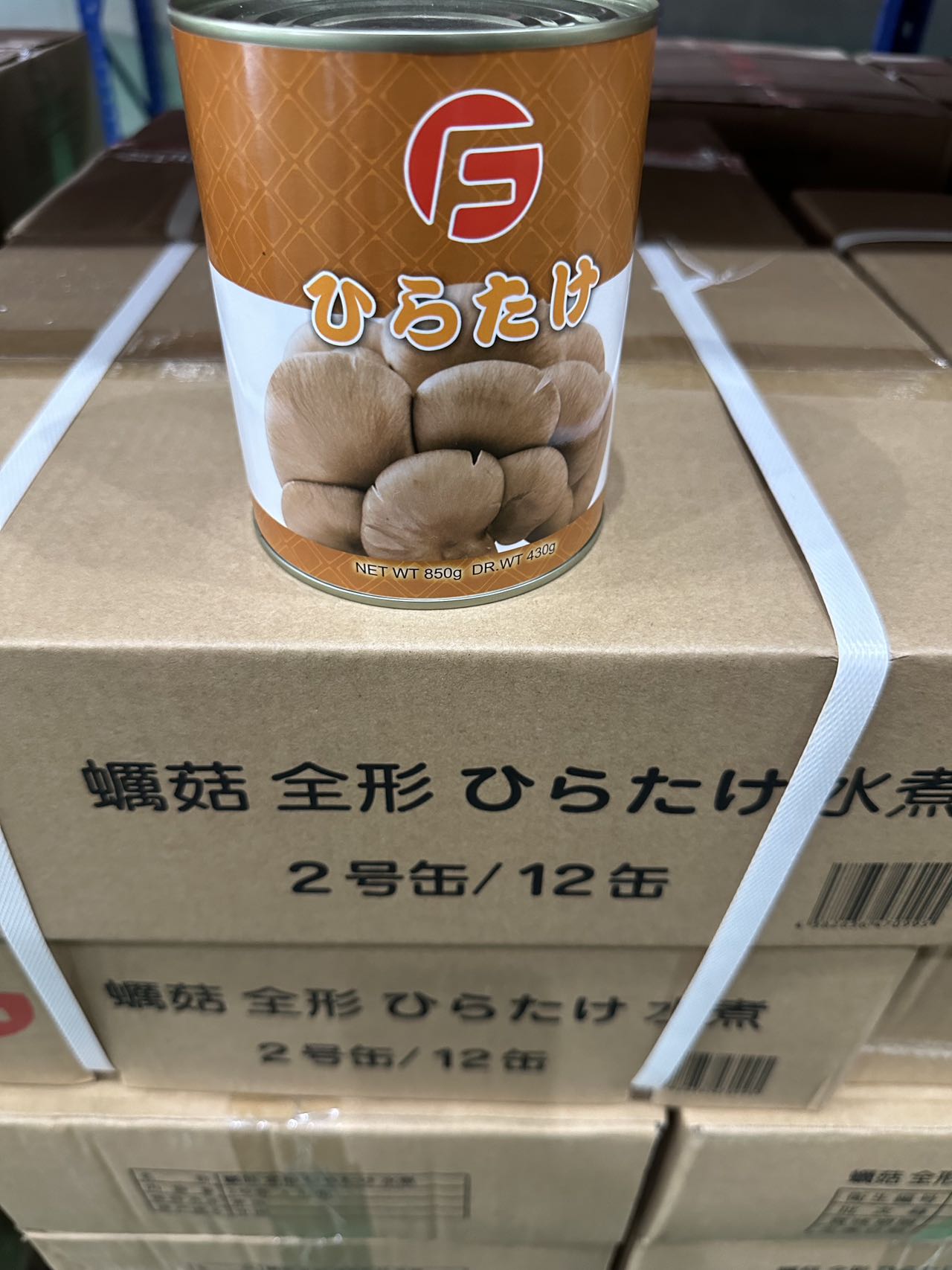 蠣菇平菇罐頭ひらたけ 2号缶